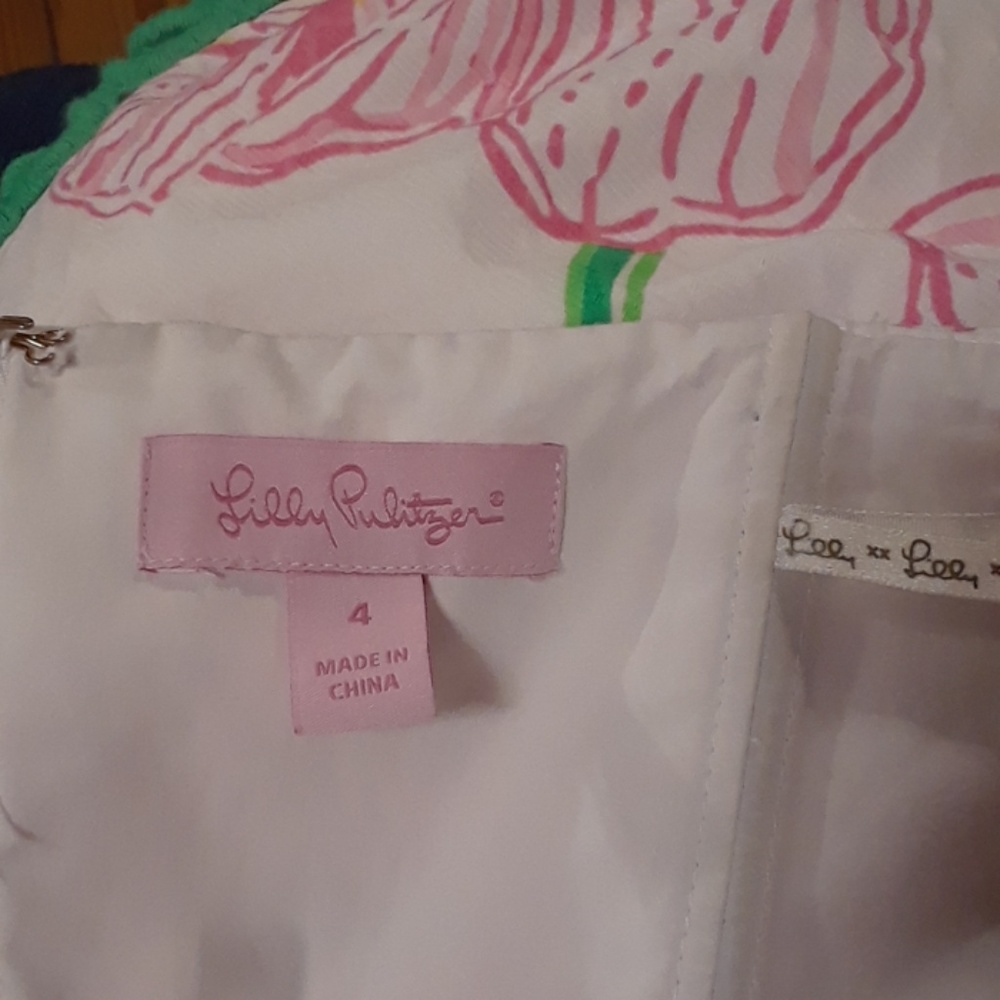 Lilly Pulitzer strapless Angela dress - Picture 6 of 7